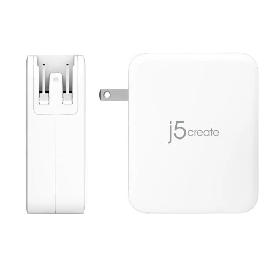 Зарядно j5create JUP43130E 130W, 4 порта, USB-C, USB-A