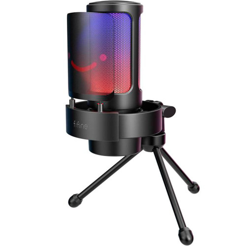 Микрофон FIFINE A8V, RGB, Black
