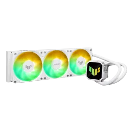 Водно охлаждане ASUS TUF Gaming LC III 360 ARGB, 360mm, White (90RC0192-B0EAY0)