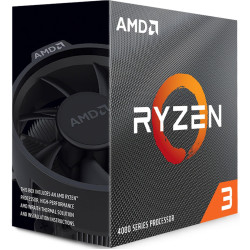 Процесор AMD Ryzen 3 4100, AM4, 4 ядра, 8 нишки, 3.8GHz, 6MB, 65W, BOX