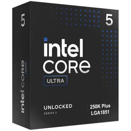 Процесор Intel Core Ultra 5 250K Plus, 18-Core (6P+12E) 3.3 GHz, 30MB, LGA1851, BOX