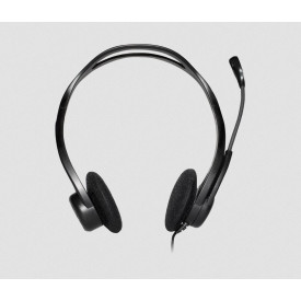 Слушалки Logitech P960, USB, Mic, Black