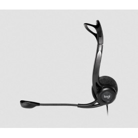 Слушалки Logitech P960, USB, Mic, Black