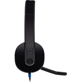 Слушалки Logitech H540, с микрофон, USB, Black (981-000480)