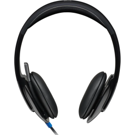 Слушалки Logitech H540, с микрофон, USB, Black (981-000480)