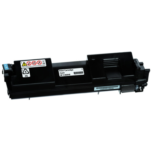 Тонер касета Ricoh SPC360HE, 5000 копия, Cyan