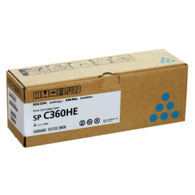 Тонер касета Ricoh SPC360HE, 5000 копия, Cyan