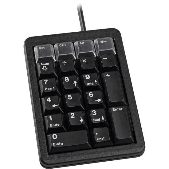 Клавиатура CHERRY G84-4700 Keypad, USB, Black