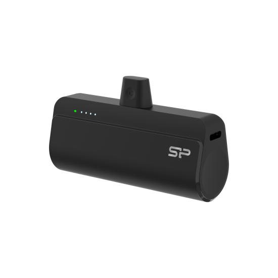 Външна батерия Silicon Power QD50, 5000mAh, 20W, USB-C, Black