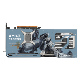 Видеокарта ASRock Radeon RX9070XT Monster Hunter Wilds Edition 16GB GDDR6, 256-bit, 1xHDMI, 3xDP