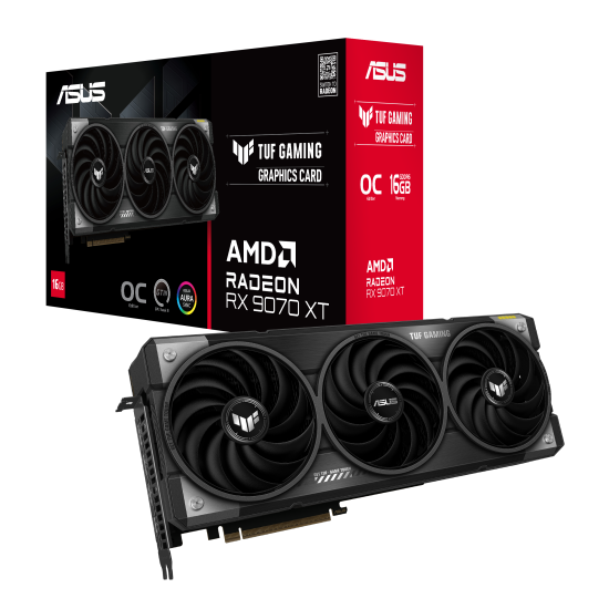 Видеокарта ASUS TUF GAMING RADEON RX 9070 XT OC 16GB GDDR6