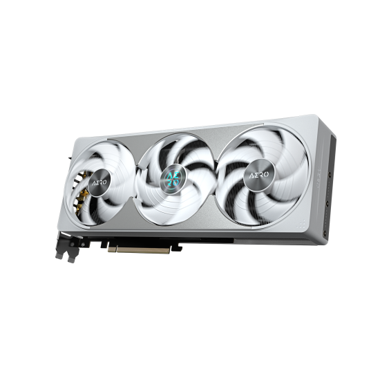 Видеокарта GIGABYTE GeForce RTX 5080 AERO OC, 16GB, GDDR7, 256-bit, PCI Express 5.0, 850W, 1 x HDMI 2.1, 3 x DisplayPort 2.1
