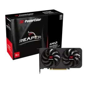 Видеокарта PowerColor Reaper Radeon RX 9060 XT 8GB GDDR6, 128-bit, PCIe 5.0, 1xHDMI, 2xDP
