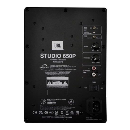 Субуфер JBL Studio 650P Home Audio Loudspeaker System, Black