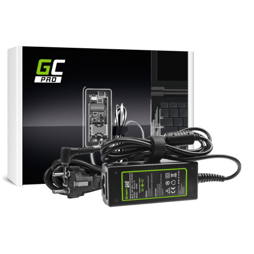 Зарядно за лаптоп Greencell GC-AD06P, 2.5-0.7mm, 19V, 2.1A, 40W