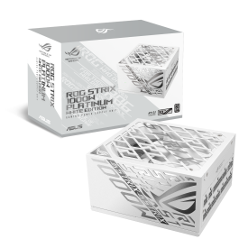 Захранване ASUS ROG STRIX White Edition, 1000W, 80+ Platinum, PCIe 5.1, Fully Modular
