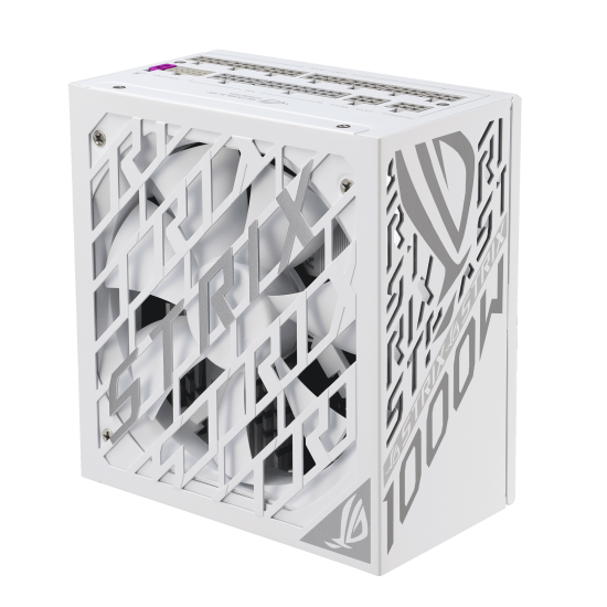 Захранване ASUS ROG STRIX White Edition, 1000W, 80+ Platinum, PCIe 5.1, Fully Modular