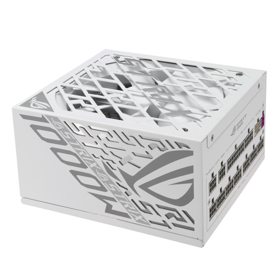 Захранване ASUS ROG STRIX White Edition, 1000W, 80+ Platinum, PCIe 5.1, Fully Modular