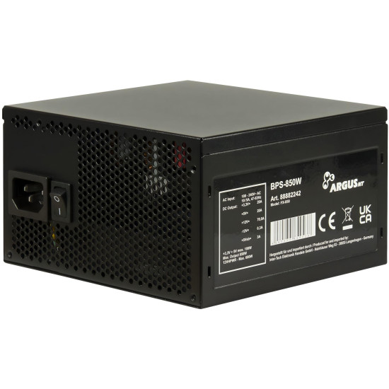 Захранване Inter Tech Argus BPS-850, 850W, 80+ Bronze, ATX 3.0