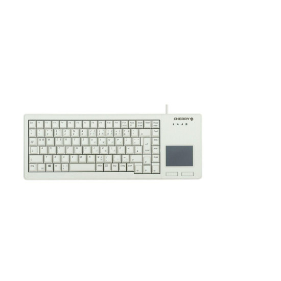 Клавиатура CHERRY G84-5500 XS с тъч пад, White