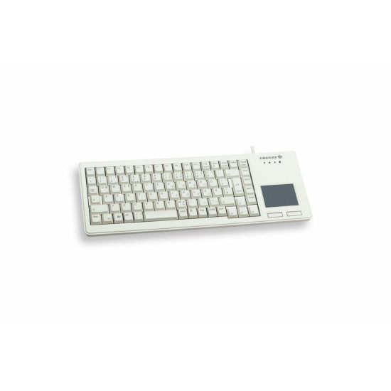 Клавиатура CHERRY G84-5500 XS с тъч пад, White