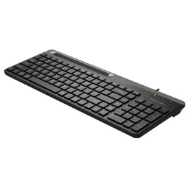 Клавиатура A4Tech Fstyler FK25, стойка за телефон, кирилизирана, Black