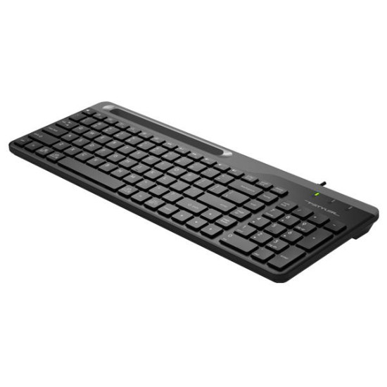 Клавиатура A4Tech Fstyler FK25, стойка за телефон, кирилизирана, Black