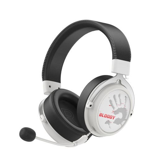 Безжични слушалки A4Tech Bloody МR-590, Bluetooth, 3.5mm, White Безжични слушалки A4Tech Bloody МR-590, Bluetooth, 3.5mm, White