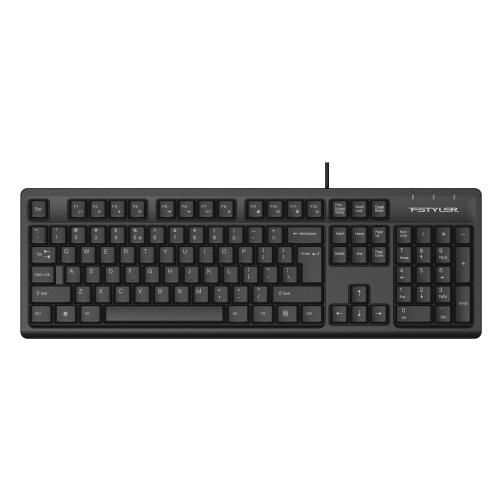Клавиатура A4Tech FK12 Fstyler, USB, Black, кирилица