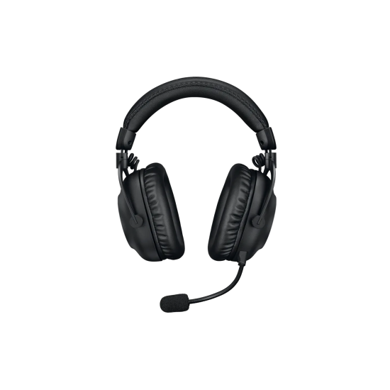 Безжични слушалки Logitech PRO X 2 LIGHTSPEED, Black + Stand