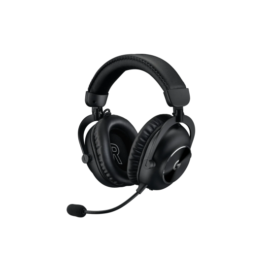 Безжични слушалки Logitech PRO X 2 LIGHTSPEED, Black + Stand