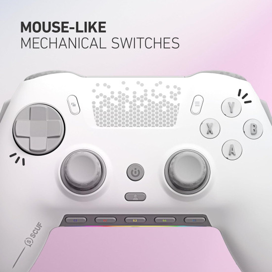 Безжичен контролер SCUF ENVISION PRO Wireless - Бял