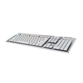 Безжична клавиатура Logitech G915 X Lightspeed TKL, GL Tactile Switch, RGB, White