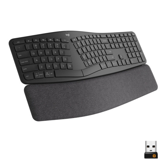 Безжична клавиатура Logitech ERGO K860, Gray
