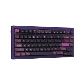 Безжична клавиатура Keychron Q1 MAX, Gateron Jupiter Brown суичове, RGB, Purple