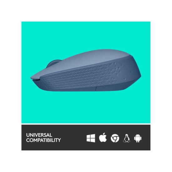 Безжична мишка Logitech M171, Blue/Grey