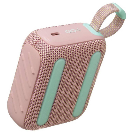Преносима тонколона JBL GO 4, 4.2W, Pink