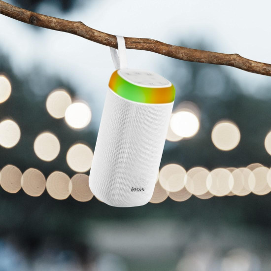 Преносима тонколона HAMA Shine 2.0, 30W, LED, Водоустойчива, White
