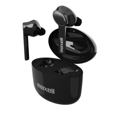Безжични слушалки Maxell Bass13, TWS, Bluetooth 5.0, Black (ML-AH-B13-TWB)