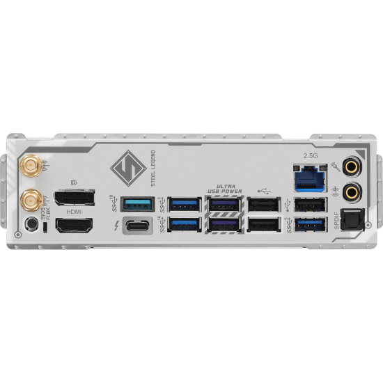 Дънна платка ASRock B860 STEEL LEGEND WIFI, ATX, LGA1851, DDR5, PCIe 5.0, Wi-Fi6E