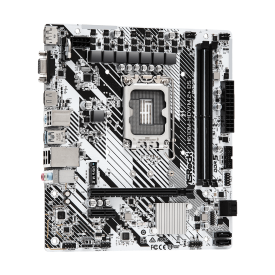 Дънна платка ASRock H610M-HDV, LGA1700, mATX, 2x DDR5, PCIe 4.0