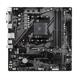 Дънна платка GIGABYTE A520M-DS3H V2, Socket AM4, mATX, 4x DDR4, PCIe 3.0