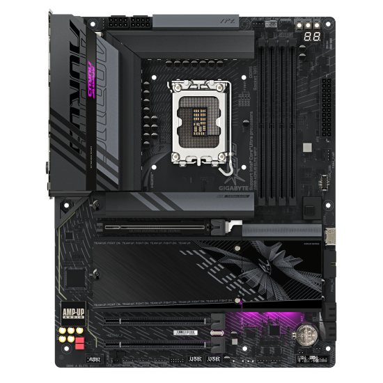 Дънна платка GIGABYTE Z890 AORUS ELITE WIFI, ATX, LGA1851, DDR5, PCIe 5.0, Wi-Fi 7
