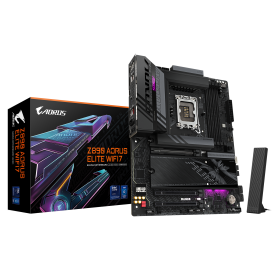 Дънна платка GIGABYTE Z890 AORUS ELITE WIFI, ATX, LGA1851, DDR5, PCIe 5.0, Wi-Fi 7