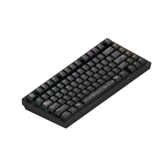 Безжична клавиатура Dark Project ALU81A Terra Nova, Black, RGB