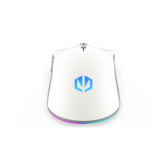 Безжична мишка ENDORFY Gem Plus, RGB, Onyx White