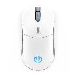 Безжична мишка ENDORFY Gem Plus, RGB, Onyx White