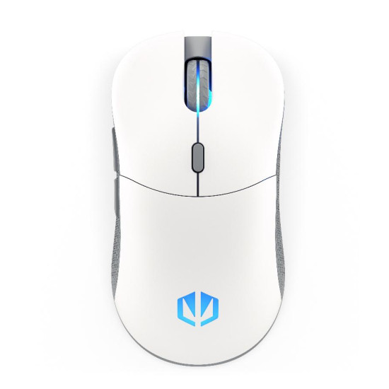 Безжична мишка ENDORFY Gem Plus, RGB, Onyx White