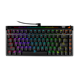 Клавиатура ASUS ROG Falchion Ace 75 HE, 75%, ROG HFX V2 Magnetic Switch, RGB, Black (90MP047H-BKUA20)