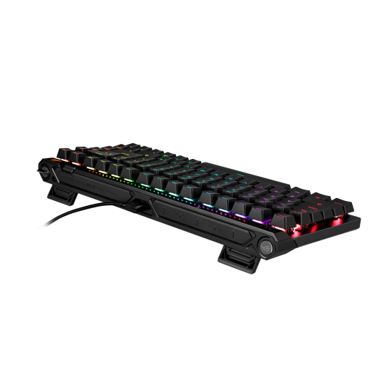 Клавиатура ASUS ROG Falchion Ace 75 HE, 75%, ROG HFX V2 Magnetic Switch, RGB, Black (90MP047H-BKUA20)